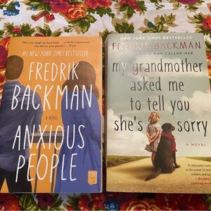 My Grandmother Asked Me to Tell You She's Sorry Book
Anxious People Book